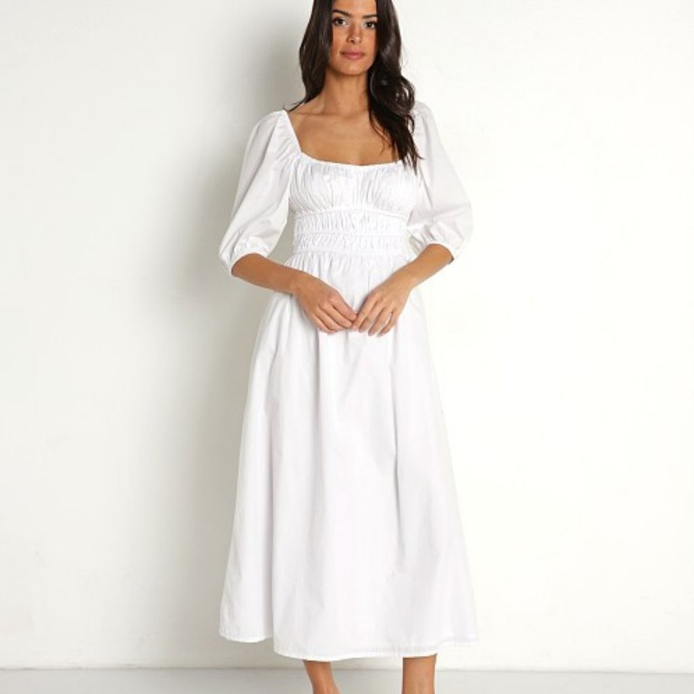 FAITHFULL THE BRAND Harmonita Midi Dress